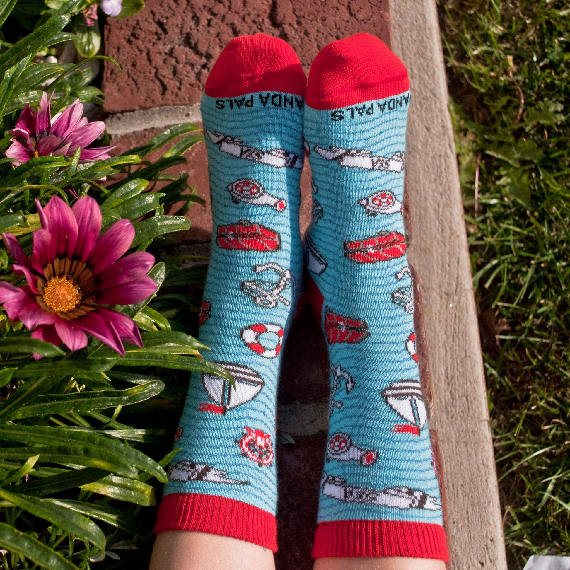 Sea Adventure Socks (Two Colors) - Kids Socks (Ages 3-7)