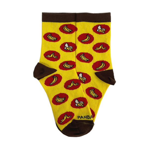 Banana Patterned Socks from the Sock Panda (Age 3-7)