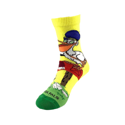 Pelican Mail Carrier Socks (Ages 3-7) from the Sock Panda