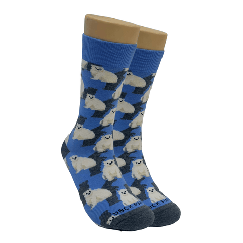 Polar Bear Patterned Socks (Adult Small)