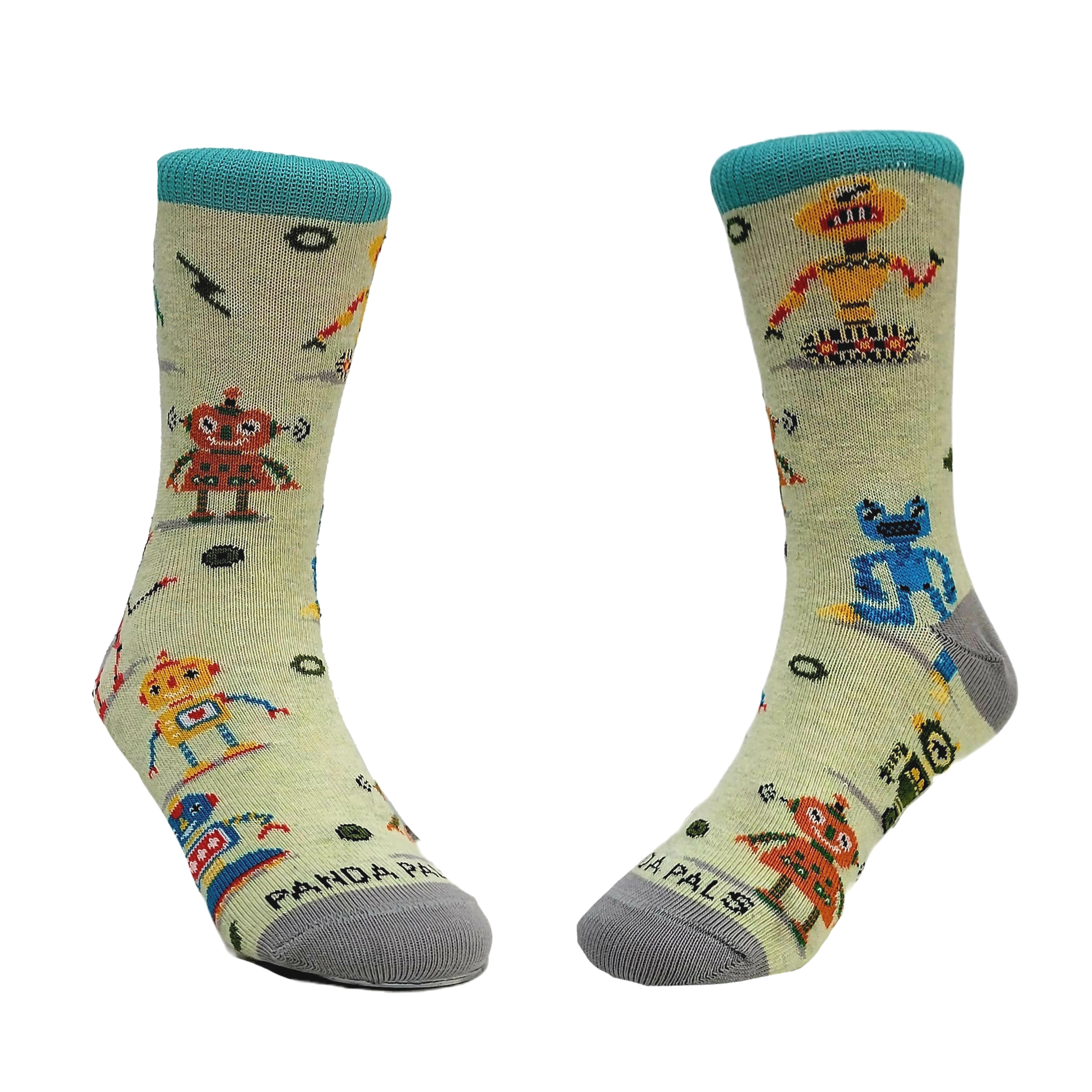 Robot Pattern Socks from the Sock Panda (Ages 3-5)