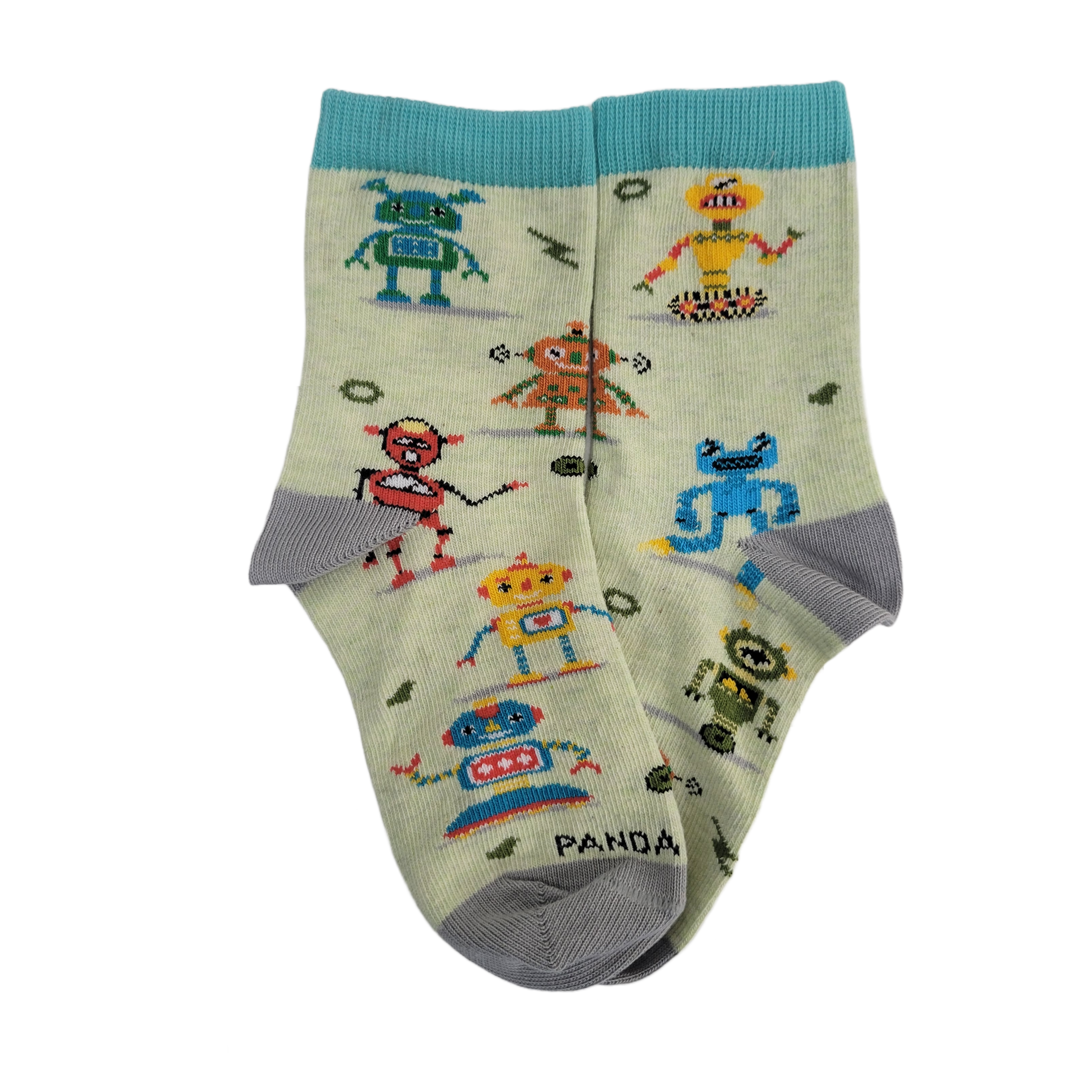 Robot Pattern Socks from the Sock Panda (Ages 3-5)