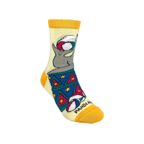 Curious Sea Lion Socks from the Sock Panda (Ages 3-7)
