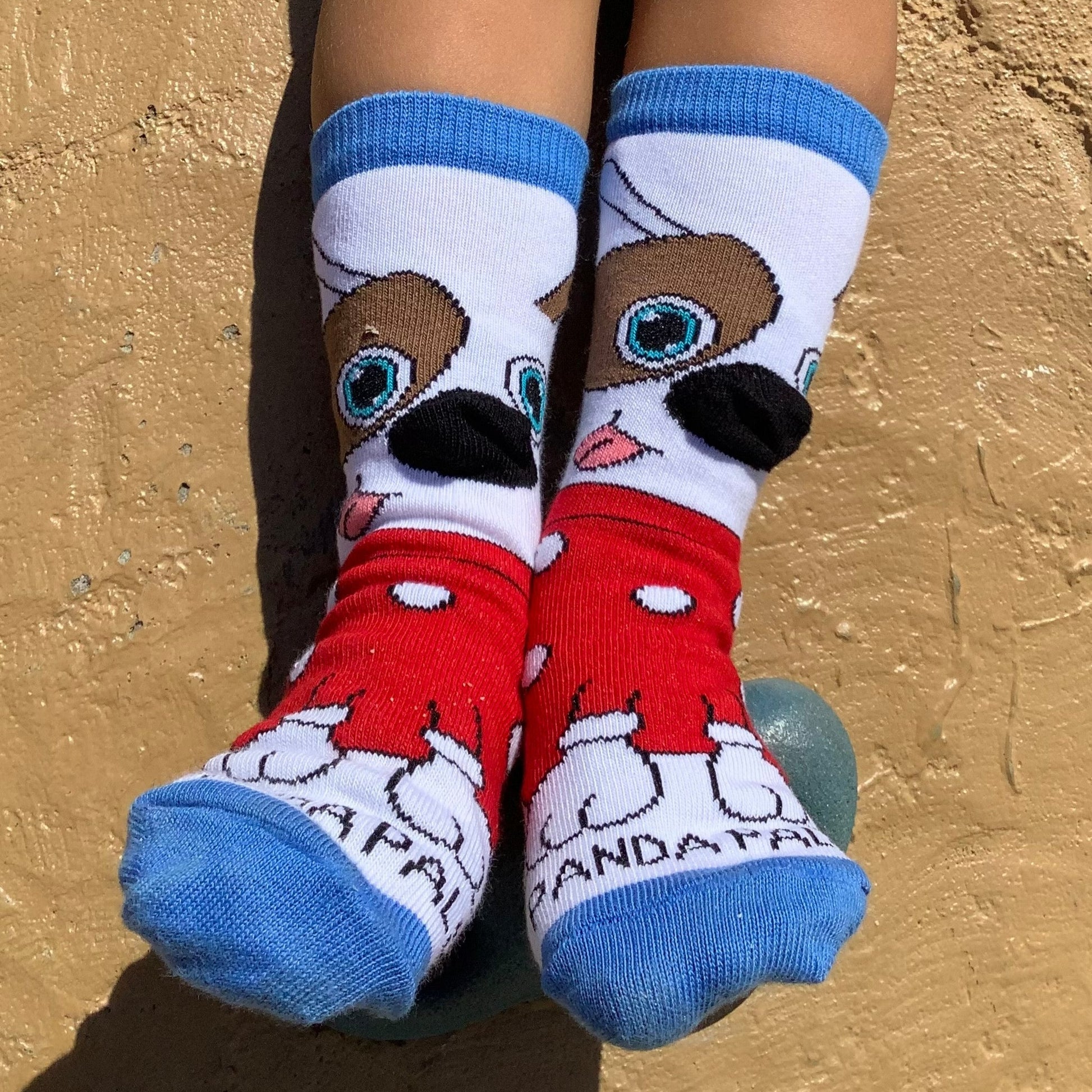 Jonathan the Dog Socks from the Sock Panda (Age 3-5)
