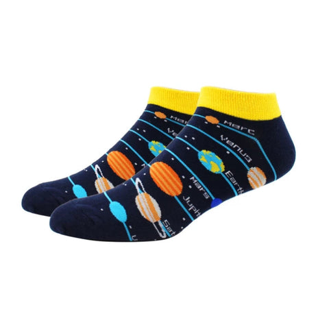 Solar System Planetary Ankle Socks (Adult Large)
