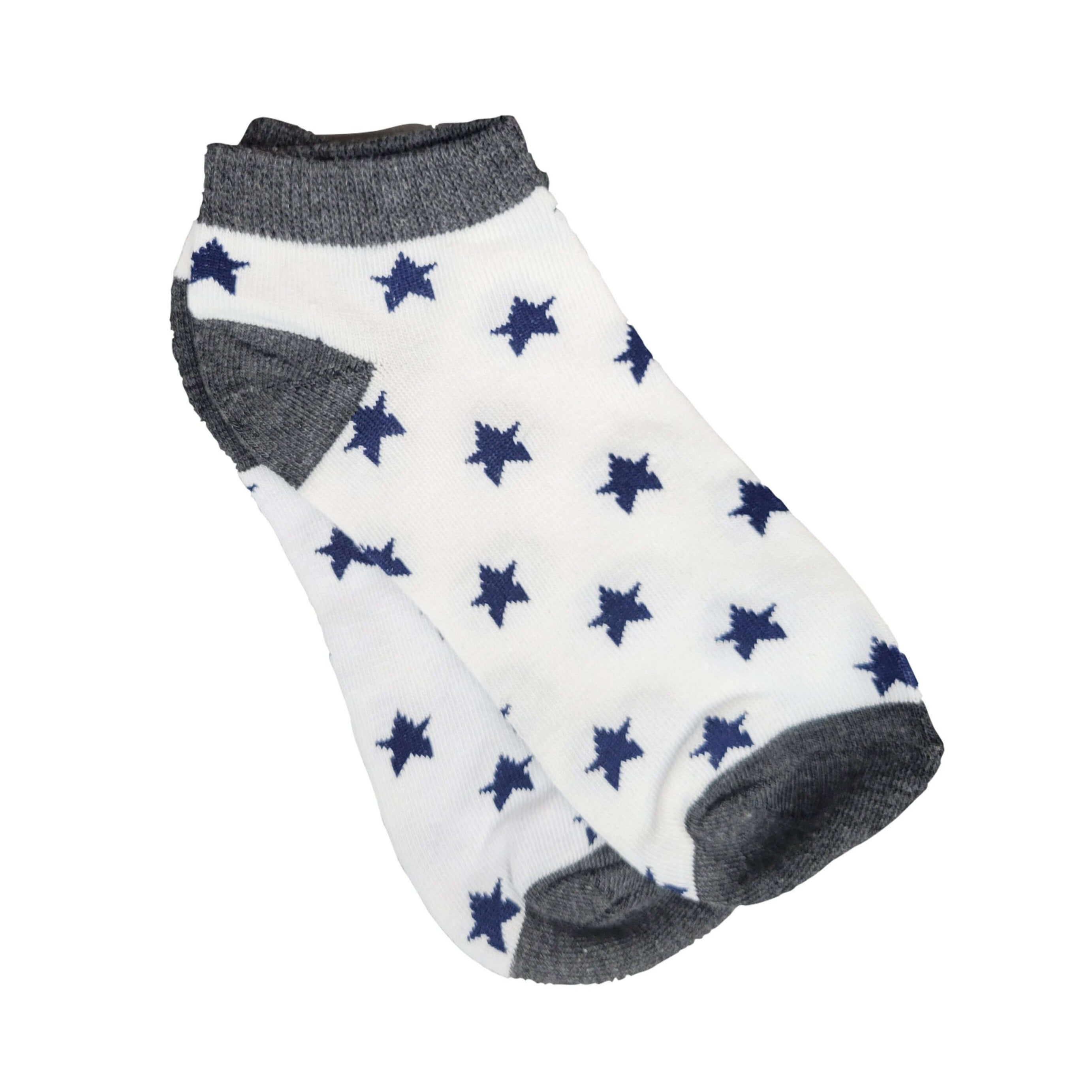 Amazing Star Pattern Ankle Socks (Adult Medium)