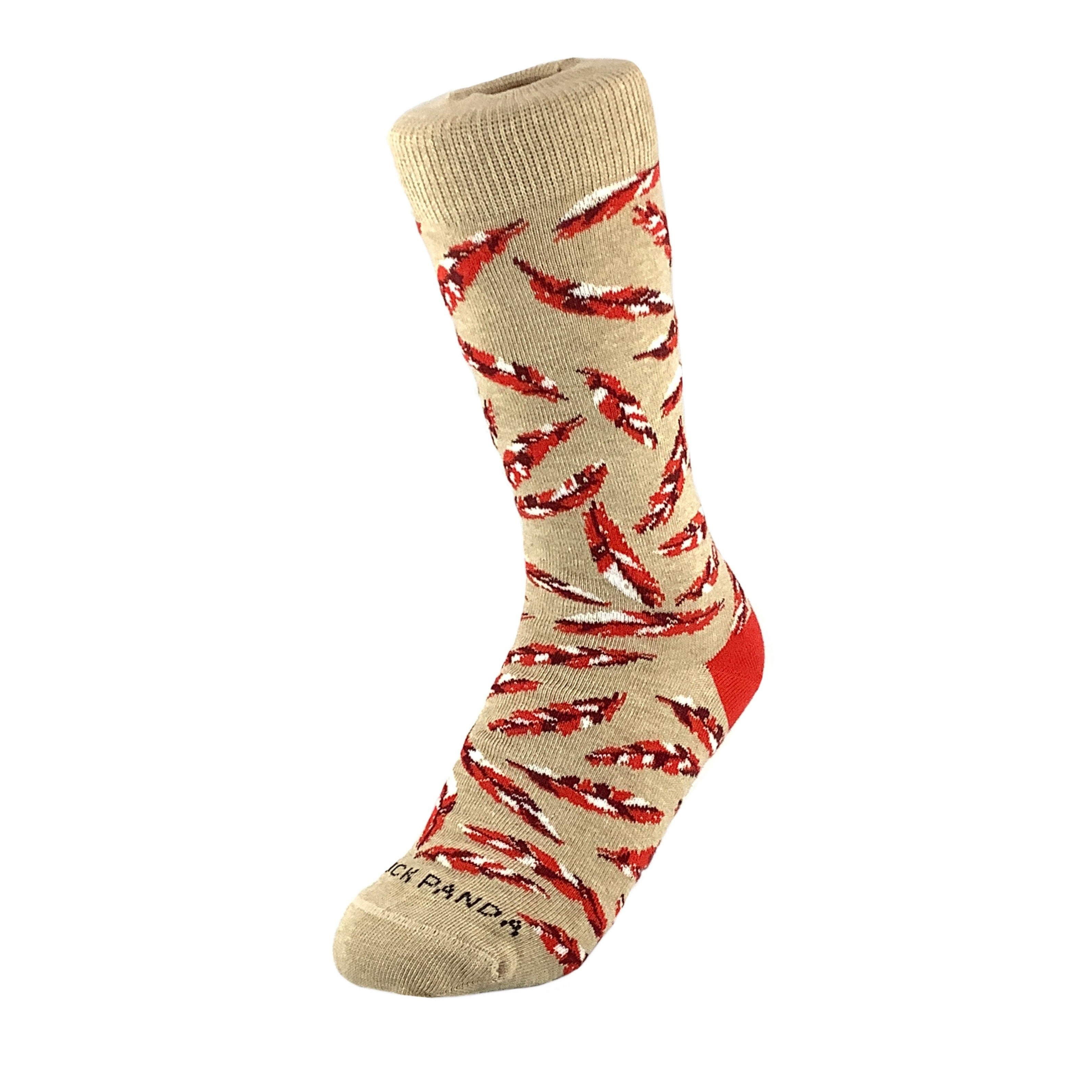 Feather Pattern Socks from the Sock Panda (Adult Small)