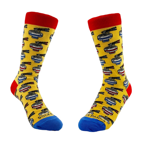 Ramen Socks from the Sock Panda (Adult Small)