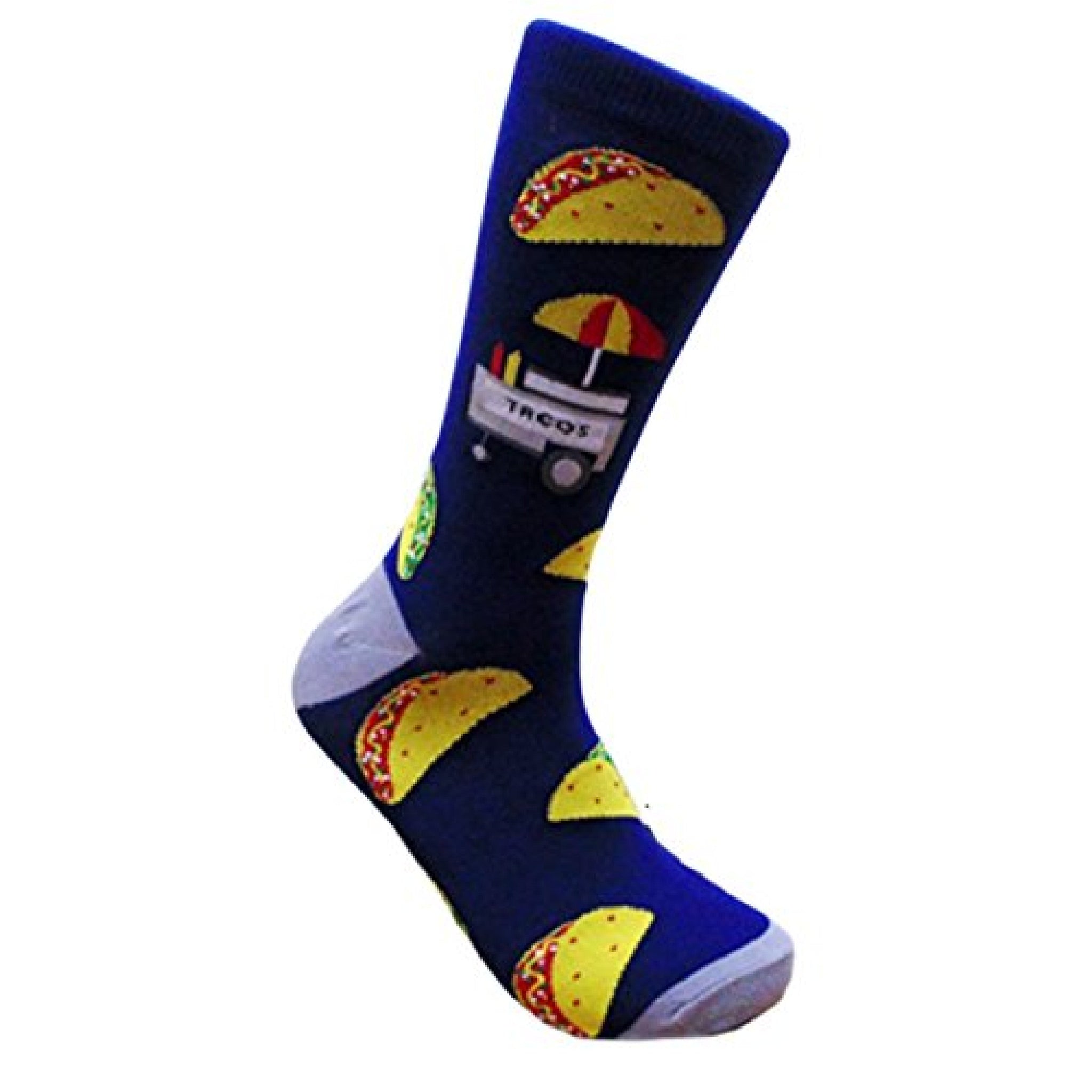 Taco Stand Socks (Adult Large - Men's Shoe Sizes 8-12)