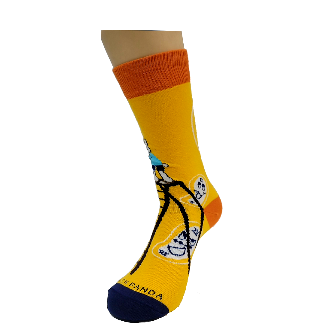 The Matrix Dali­ Bunny Rabbit Time Socks from the Sock Panda (Adult Small -  Shoe Sizes 2-5)