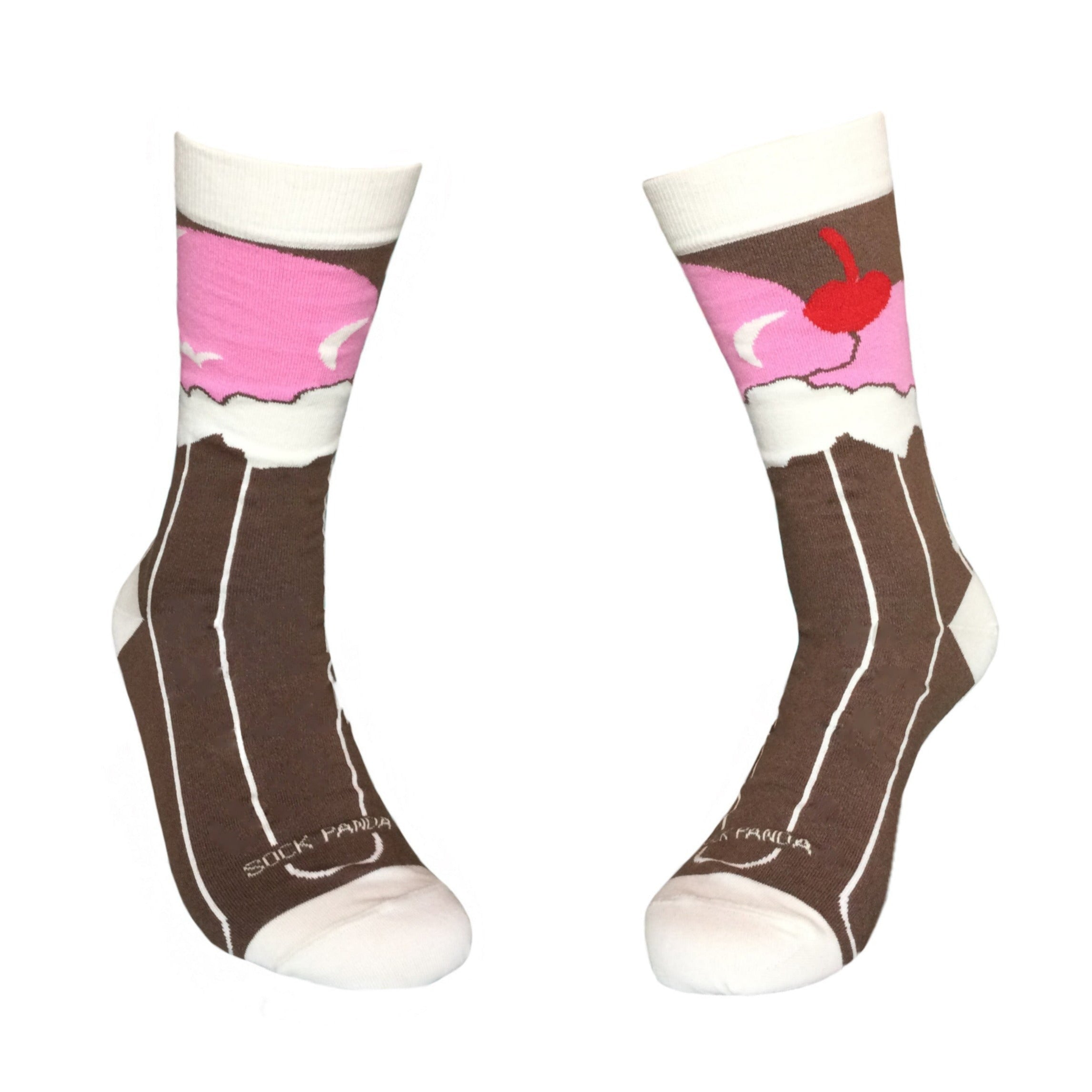 Root Beer Float Socks from the Sock Panda (Adult Large)