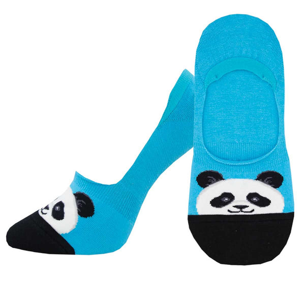 Panda No Show Liner Socks for Women from the Sock Panda