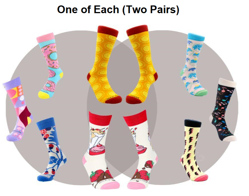 Women's Sock Subscription (On Etsy) from the Sock Panda