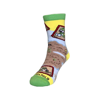 A Treasure Map Sock (Ages 3 - 7) from the Sock Panda