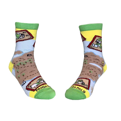 A Treasure Map Sock (Ages 3 - 7) from the Sock Panda