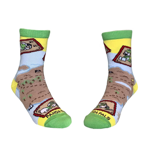 A Treasure Map Sock (Ages 3 - 7) from the Sock Panda