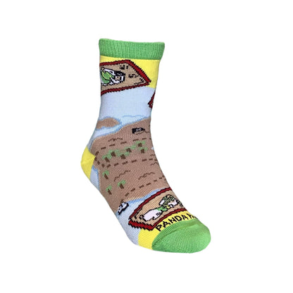 A Treasure Map Sock (Ages 3 - 7) from the Sock Panda