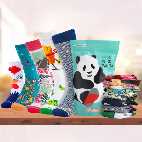 Kids Subscriptions (Ages 3-11) from the Sock Panda (Two Pairs)