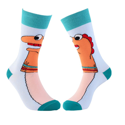 Amusing Sock Puppet Socks from the Sock Panda (Adult Small - Shoe Sizes 2 - 5)