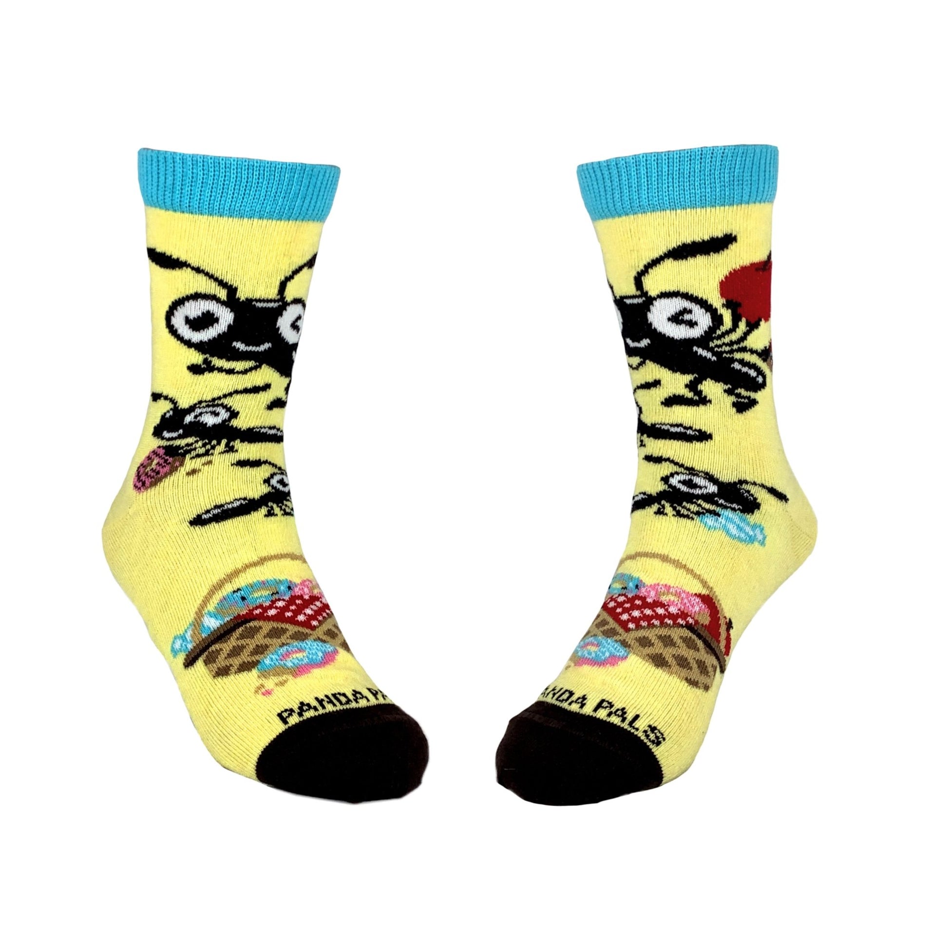 Ant Picnic Donut Feast (2 - Pack) from the Sock Panda (Age 3 - 7)