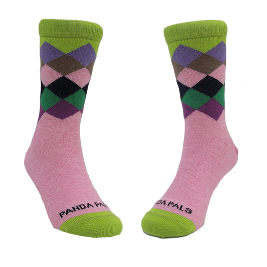 Argyle Socks for Kids from the Sock Panda (Ages 5 - 7)