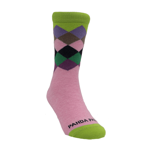 Argyle Socks for Kids from the Sock Panda (Ages 5 - 7)