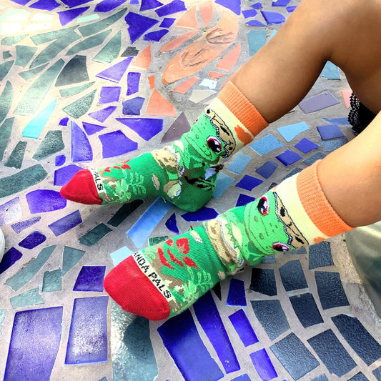 Baby Dinosaurs Socks (Set of Two) (Ages 3 - 7)