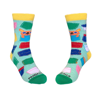 Baby Kangaroo in Pocket Socks (Ages 3 - 7) from the Sock Panda