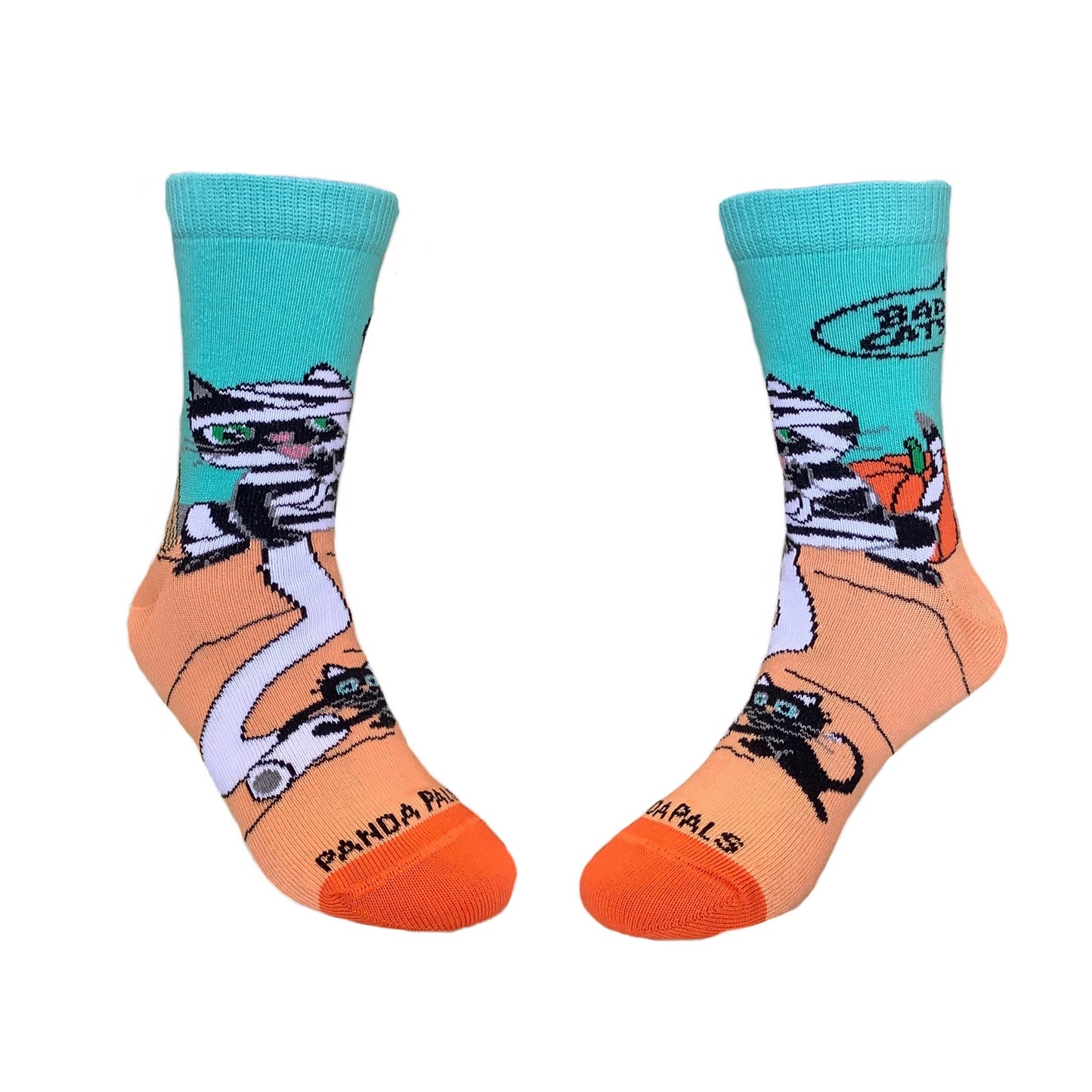 Bad Cat Mummy Socks (Ages 3 - 7) from the Sock Panda