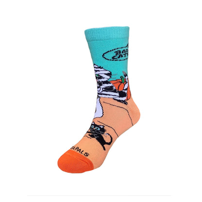 Bad Cat Mummy Socks (Ages 3 - 7) from the Sock Panda