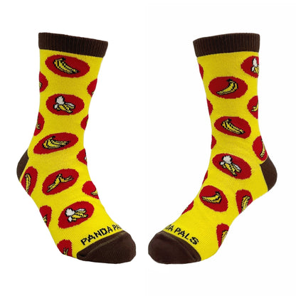 Banana Patterned Socks from the Sock Panda (Age 3 - 7)
