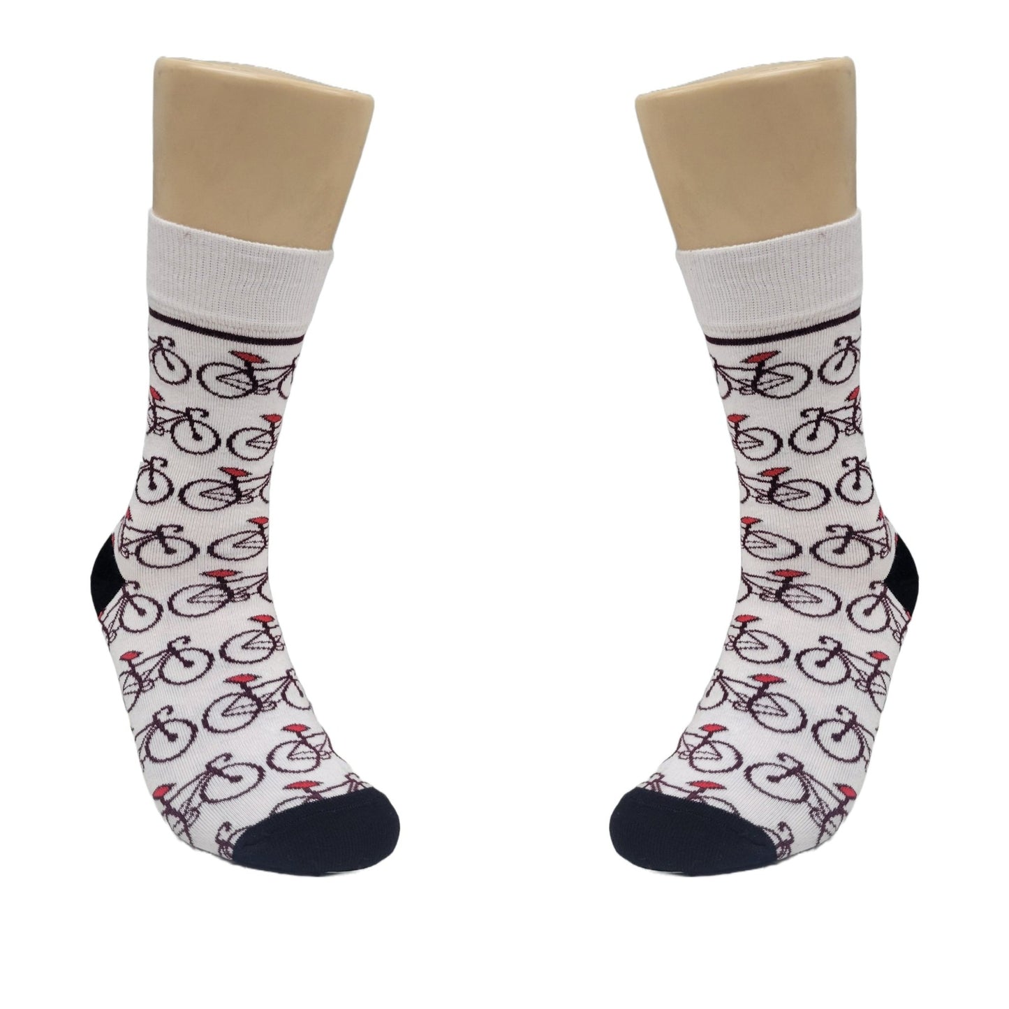 Bicycle Pattern Socks from the Sock Panda (Adult Small - Shoe Sizes 2 - 5)