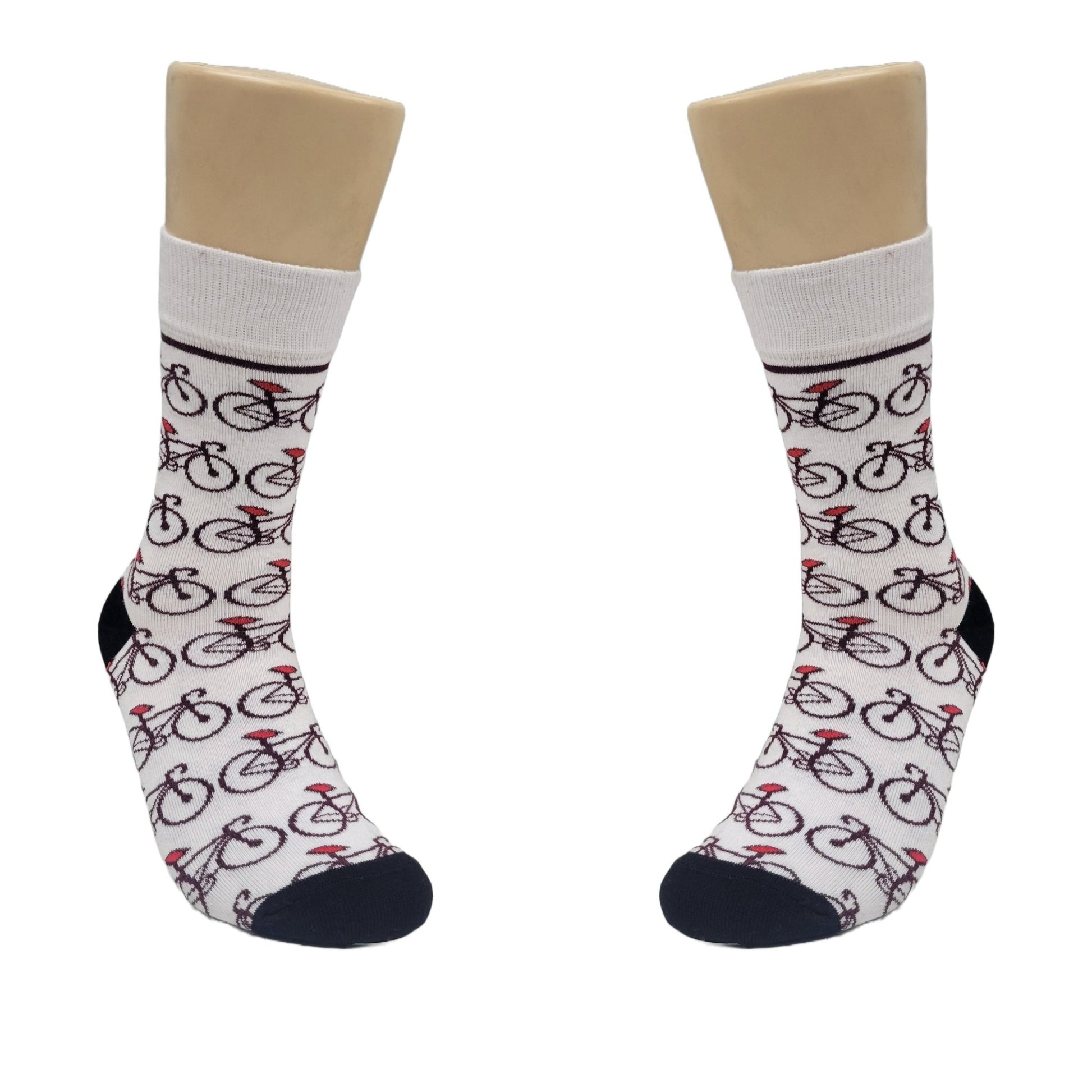 Bicycle Pattern Socks from the Sock Panda (Adult Small - Shoe Sizes 2 - 5)