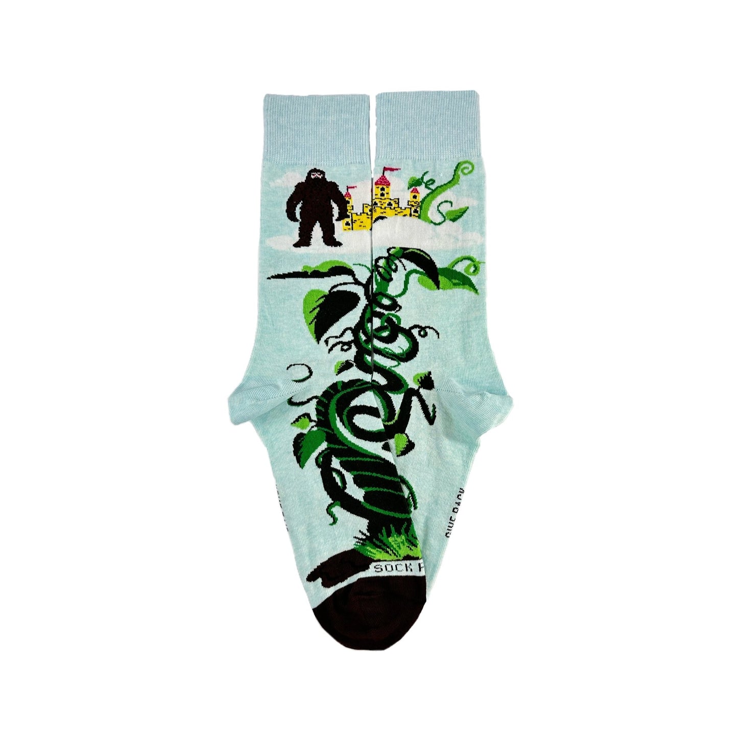 Bigfoot and the Beanstalk Socks from the Sock Panda (Adult Large - Men's Shoe Sizes 8 - 12)