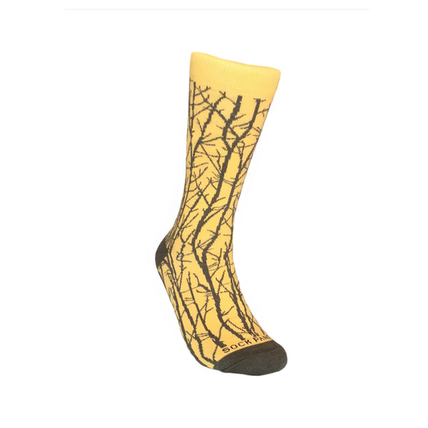 Sophisticated Branch Pattern Socks (Adult Large)