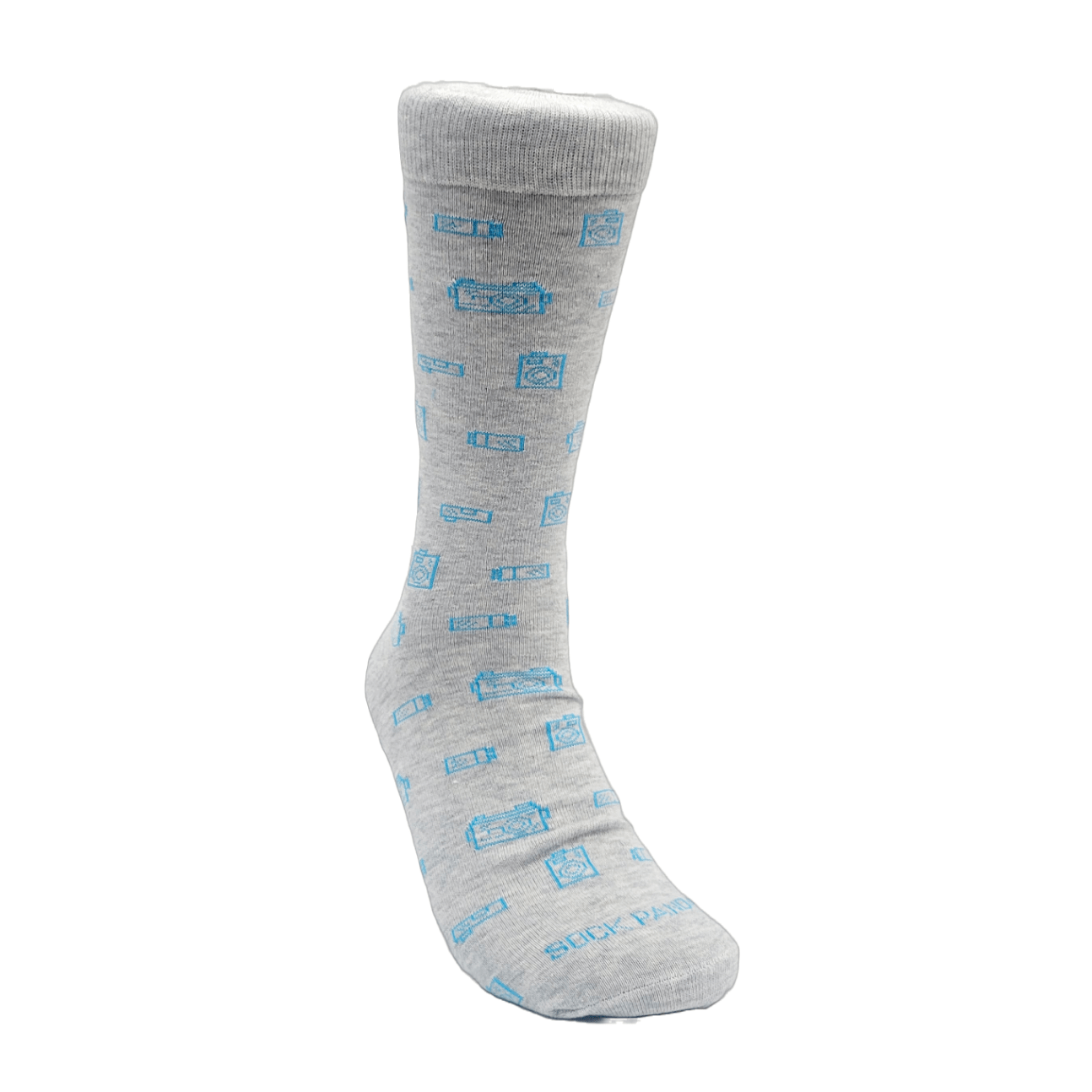 Camera Patterned Socks from the Sock Panda (Adult Large - Men's Shoe Sizes 8-12)