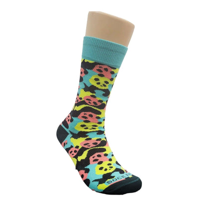Camouflage Panda Socks from the Sock Panda (Adult Small - Shoe Sizes 2 - 5)
