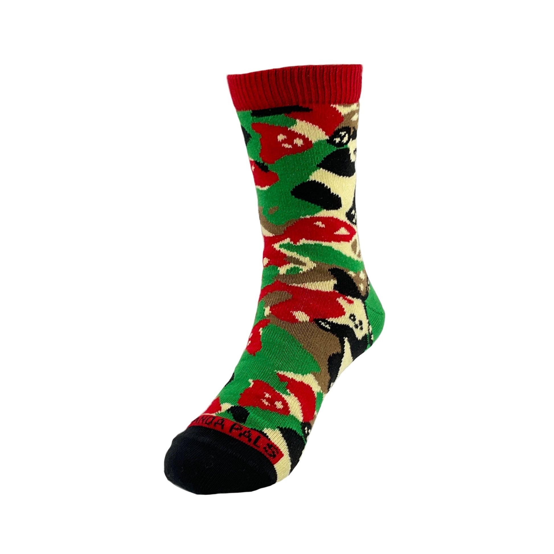 Camouflage Panda Socks from the Sock Panda (Ages 3 - 7)