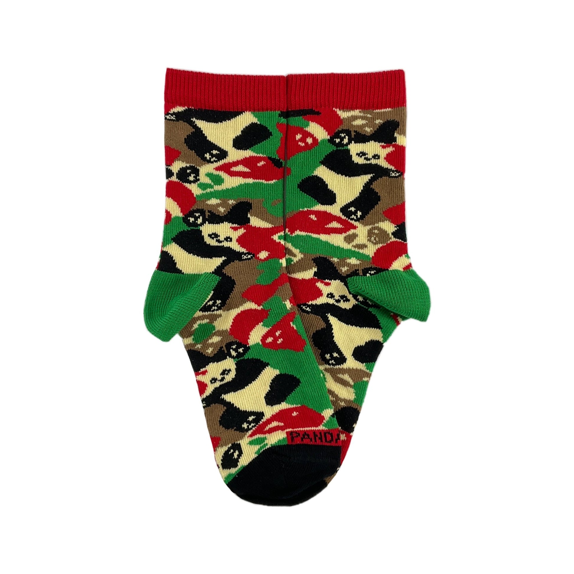 Camouflage Panda Socks from the Sock Panda (Ages 3 - 7)