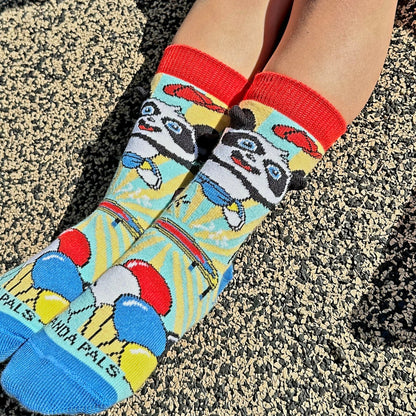 Celebration Panda Socks from the Sock Panda (Ages 3 - 7)