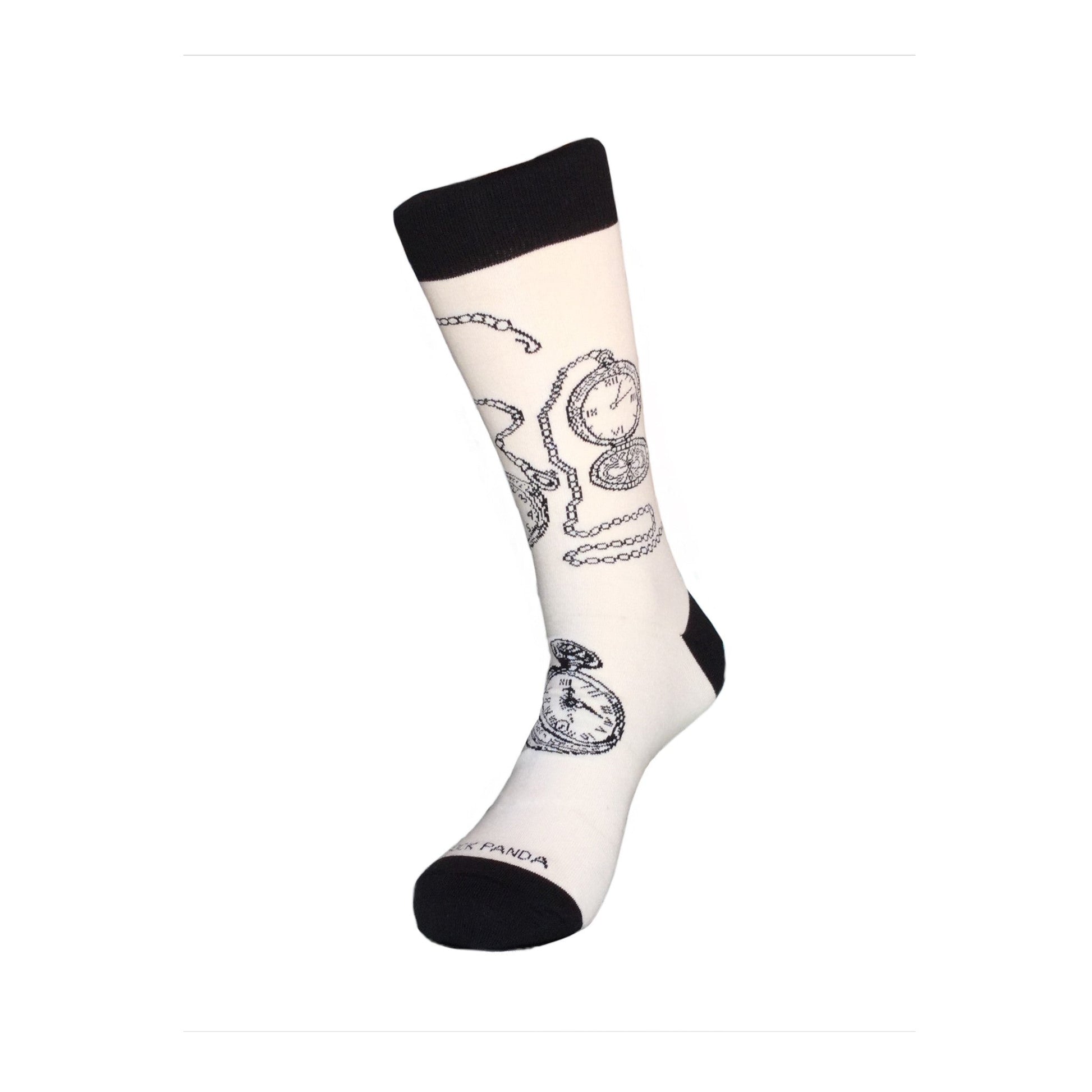 Classic Pocket Watch Socks from the Sock Panda (Adult Large)
