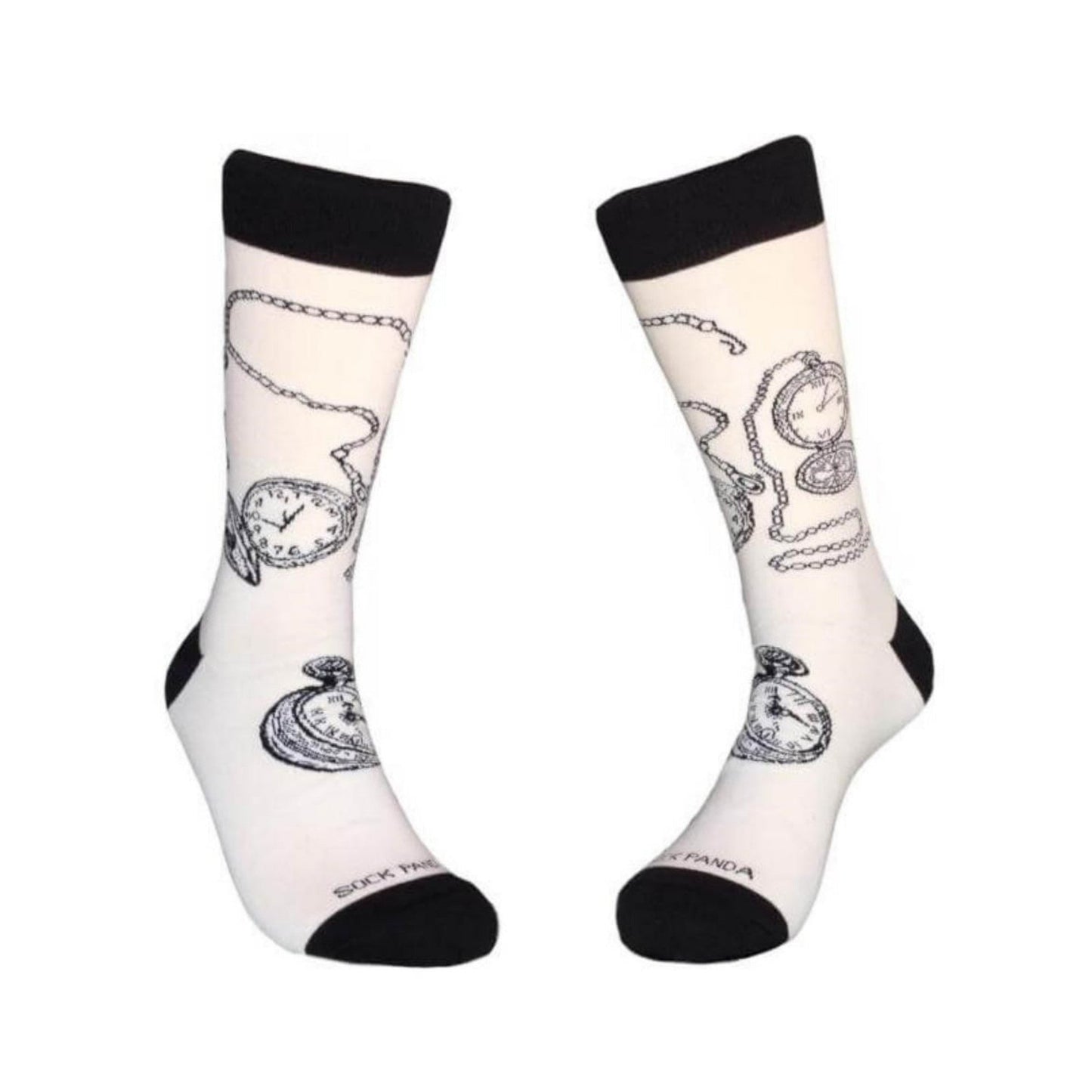 Classic Pocket Watch Socks from the Sock Panda (Adult Large)