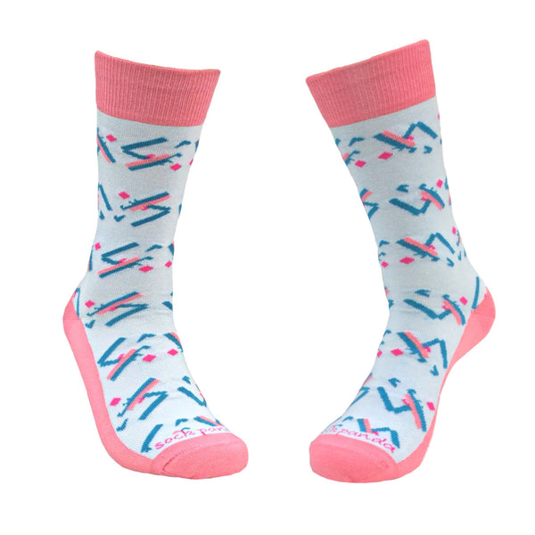 Confetti Pattern Socks for Women Socks from the Sock Panda