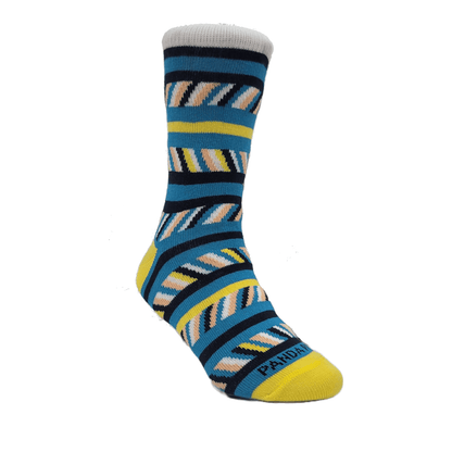 Cool Blue Patterned Socks for Kids from the Sock Panda (Ages 3 - 7)