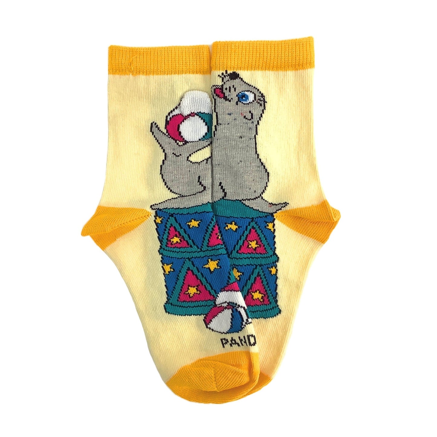 Curious Sea Lion Socks from the Sock Panda (Ages 3 - 5)
