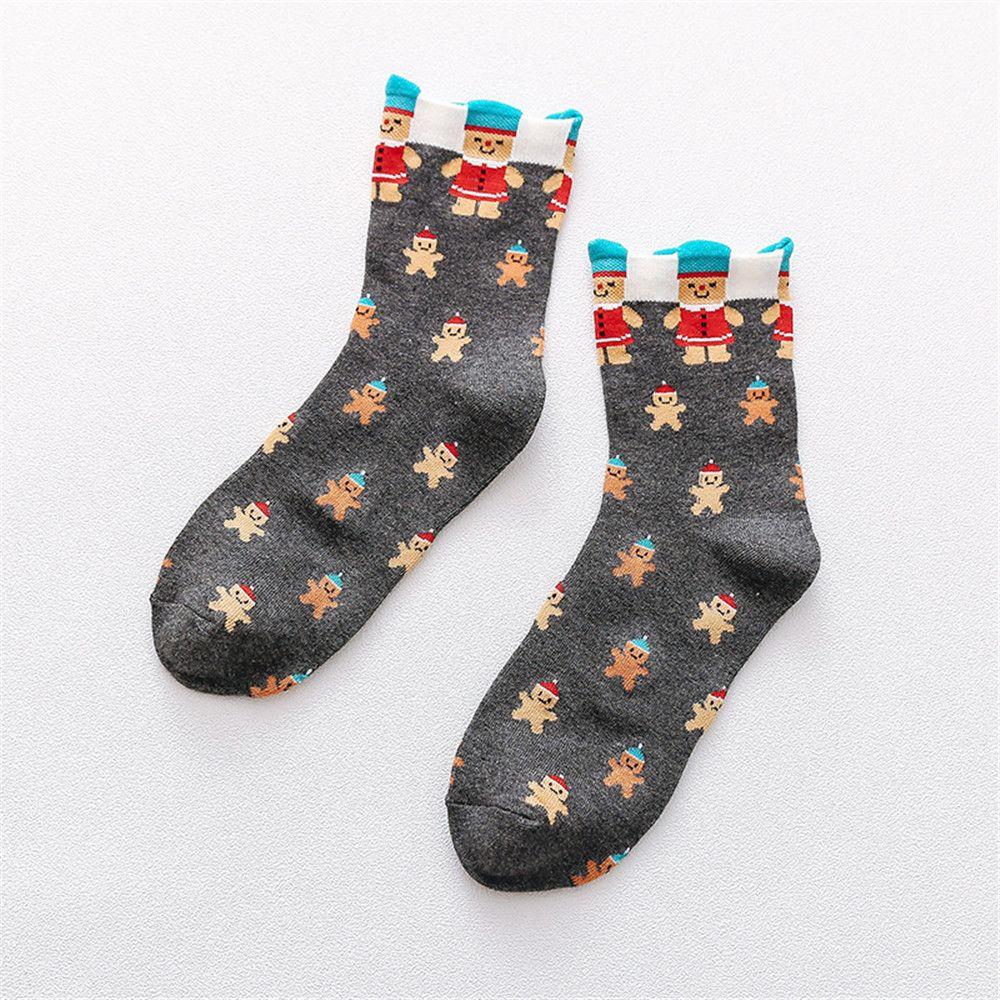 Cute Holiday Pattern Socks (Adult Medium - Women's Shoe Sizes 5 - 10)