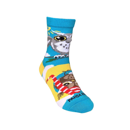 Day and Night Owls Socks (Ages 3 - 7) from the Sock Panda