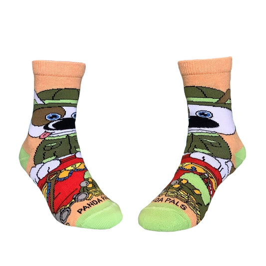 Dog Explorer a Treasure Hunt Sock (Ages 3 - 7) from the Sock Panda