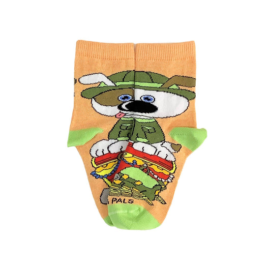 Dog Explorer a Treasure Hunt Sock (Ages 3 - 7) from the Sock Panda