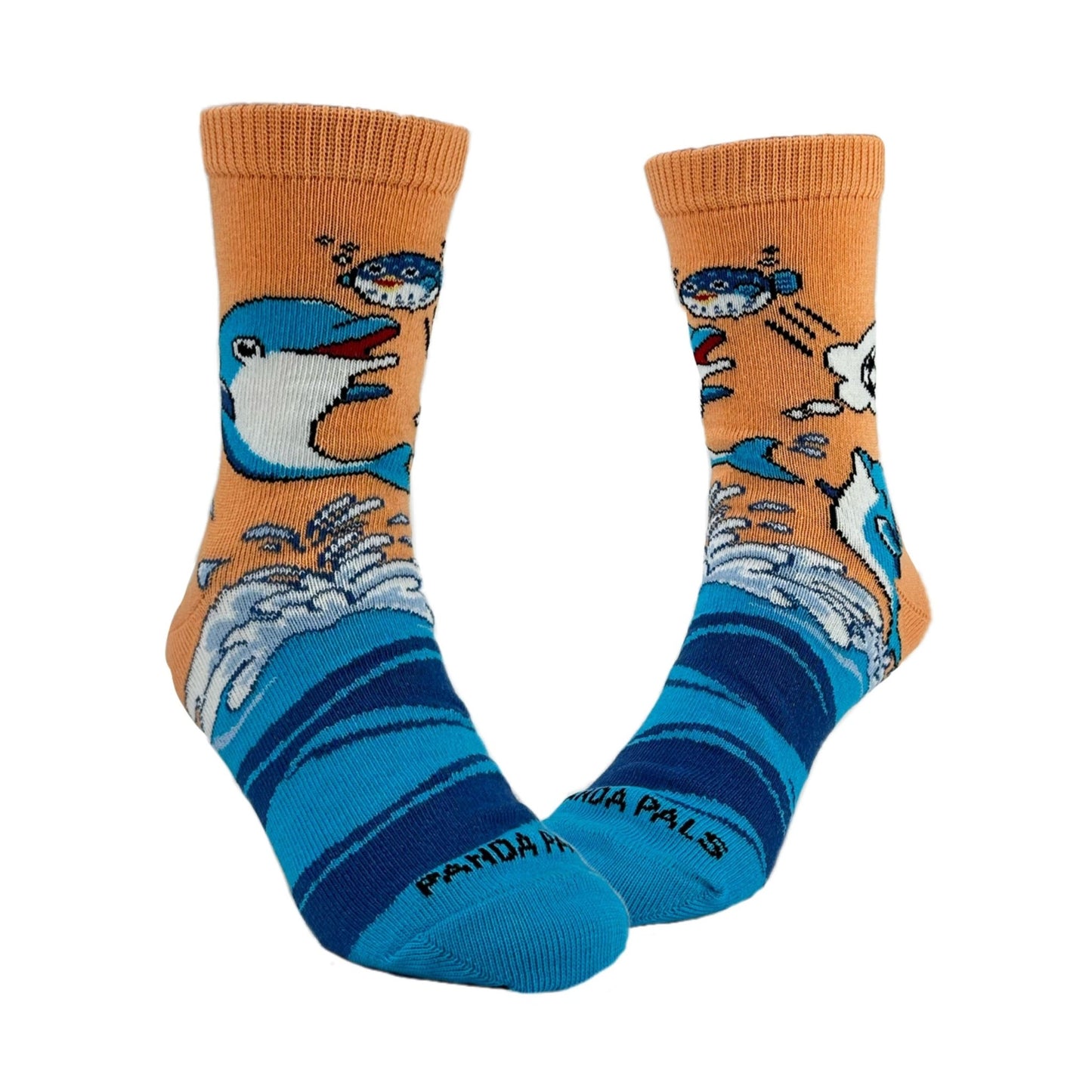 Dolphins and Soccer Socks from the Sock Panda (Ages 3 - 7)